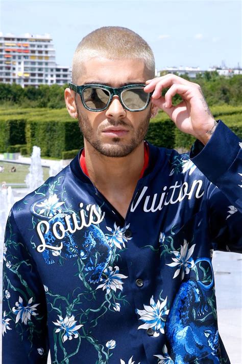 zayn louis vuitton|Zayn Malik Is an Unexpected Front Row Fixture at the .